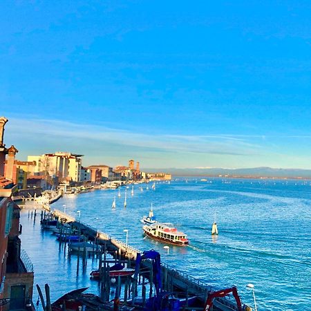 Ca' Monica Panoramic-Canal View, Biennale Benátky Exteriér fotografie